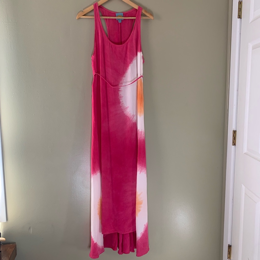Free People C & C California Tie Die Maxi Dress